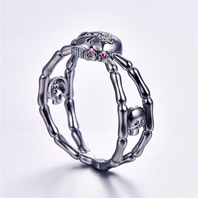 Wholesale Vintage Skull Alloy Rings